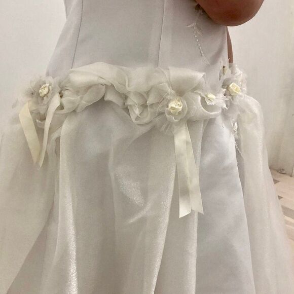 Cinderella Brand Girl's Dress Flower Girl size 8 - Picture 8 of 9